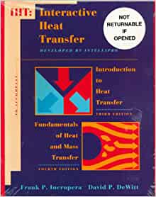 interactive heat transfer iht software heat